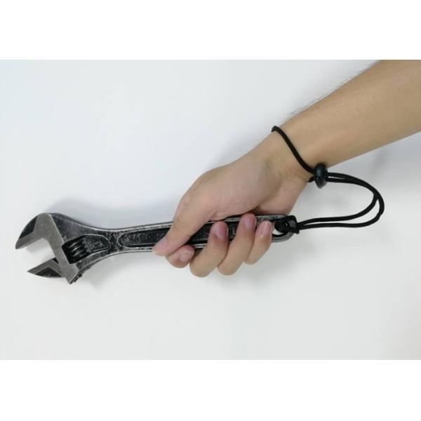 Custom Spring Plastic Coating Coiled Wire Safety Lanyard For Fall Protection
