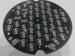 Wholesale UL and RoHS Aluminum pcb board , 94v0 Round led pcb board with Black from china suppliers