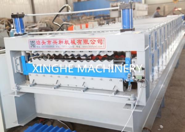 Stepped Sheet Roofing Tile Forming Machine Ibr Roof Panel Forming Machine