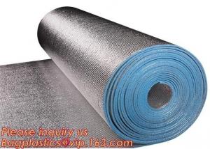 Wholesale Aluminum foil coated with 3mm EPE foam for thermal insulation,Thermal break foil covered foam insulation board,bagease from china suppliers
