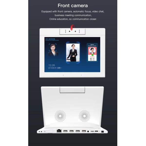 desktop 10.1inch L shape android tablet pc wifi NFC touch screen quad core smart office self-service kiosk business use
