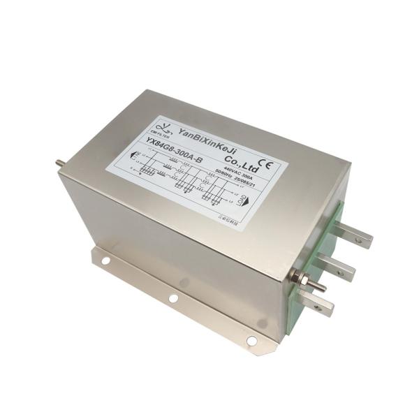 300A High Current Three Phase Three Wire Filter 440V High Voltage RFI Filter