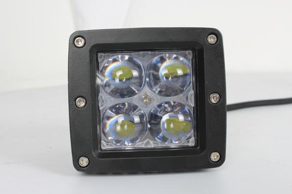 3inch 18w square led work light motor working light with 1440LM 4x4 accessories for motorcycle
