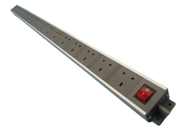 Quality 48 Inch Horizontal Muitifunction UK Power Distribution 16 Way Unit with Switch for sale