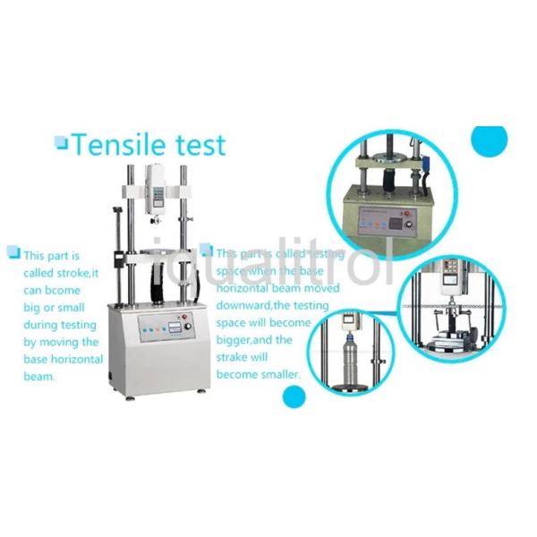 Non Destructive Testing Equipment Electric Double Column Test Stand for Force Gauge