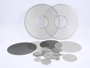 Wholesale High Strength Stainless Steel Filter Mesh Disc Plain / Twill / Dutch Weave Style from china suppliers
