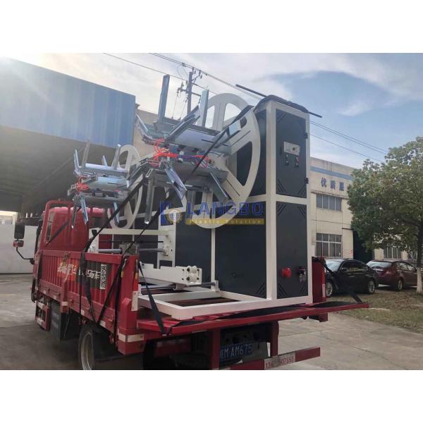 PE Pipe Automatic Coiler For PE Corrugated Pipe Production Line