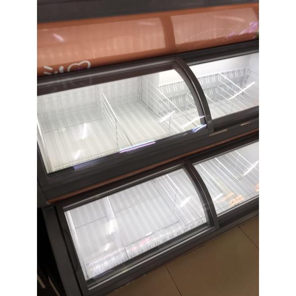 -22 Degree Ice Cream Display Freezer With 3 Cabinet Low Noise