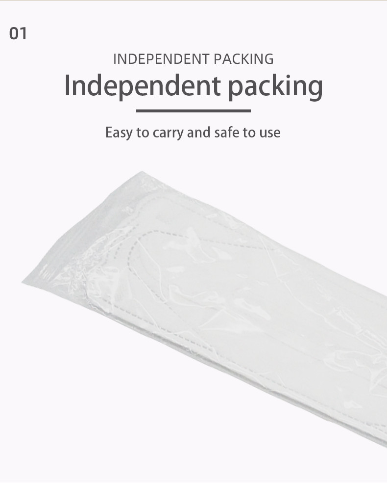 FFP2 Mouth Disposable Medical Face Masks Breathable 3D Design