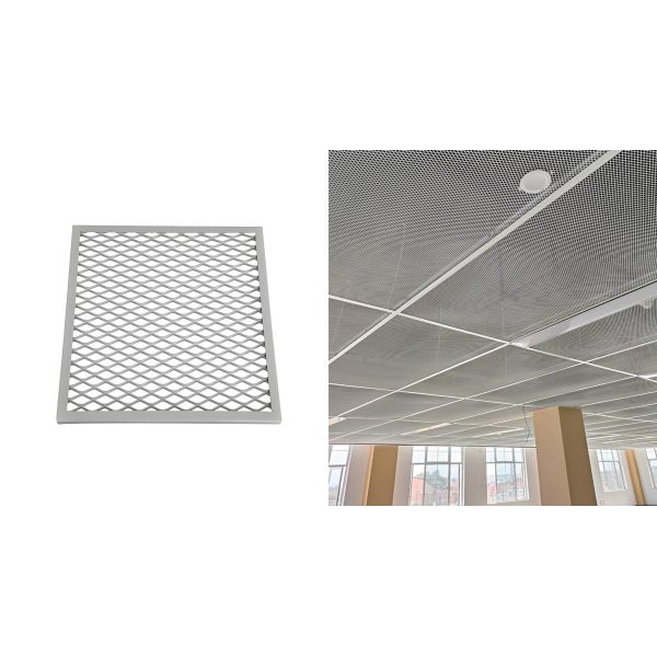 Minimum Qty 300 Square Meter Aluminum Mesh Ceiling with Tapping Screw Designed to Meet Demands of Large Construction Projects and Renovations