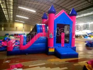 Wholesale PVC Material Inflatable Jumping Castle With Slide For Kids , Childrens Bouncy Castle from china suppliers