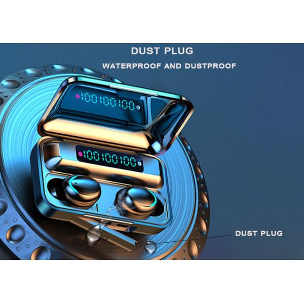 HiFi Stereo Bluetooth Earpiece With Mic CVC8.0 Noise Cancelling