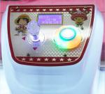 Crazy Toy 3 Colorful Arcade Crane Machine , Crane Claw Teddy Bear Stuffing