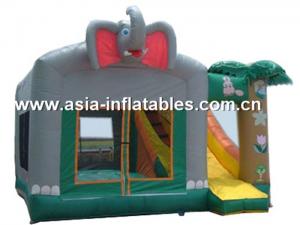 Wholesale 2012 Best Sale crazy fun indoor or outdoor commercial grade vinyl tarpaulin brand new inflatable castle combo from china suppliers