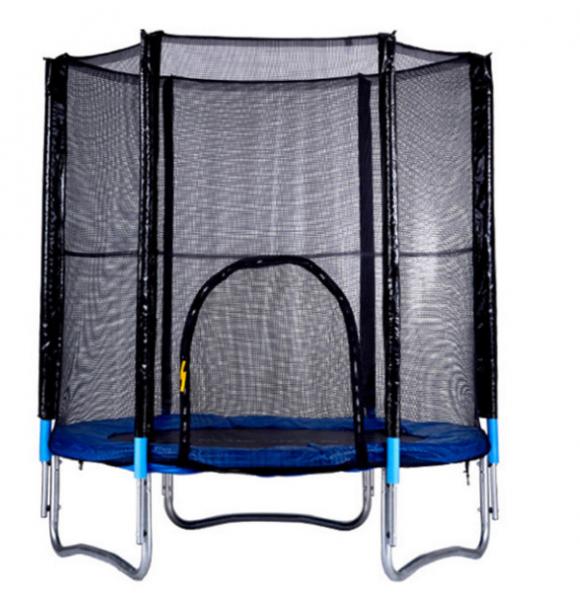 Quality China Design Kids Bed Trampoline with Safety Net /Small Round Adults Jumpking Trampoline for sale