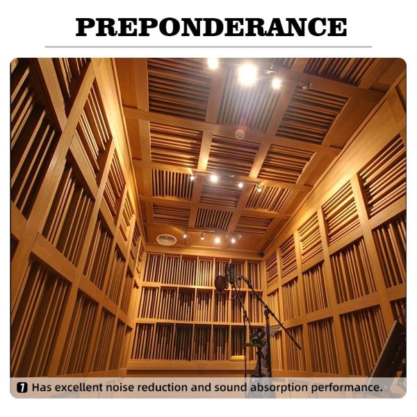 MDF Perforated Acoustic Panel Soundproofing Ceiling Panels For Home Decor