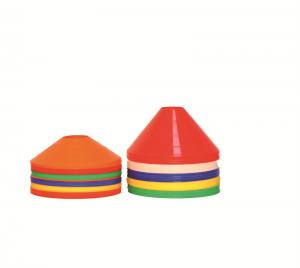 China Outdoor Sports Field Training Equipment Dome Agility Cone Soccer Speed Marker Disc Cone on sale