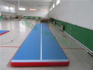 China Higher Pressure Gymnastics Inflatable Tumble Track For Home Wear Resistance on sale