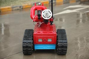 Wholesale Remote Control Automatic Fire Fighting Robot , Automatic Fire Extinguisher Robot from china suppliers