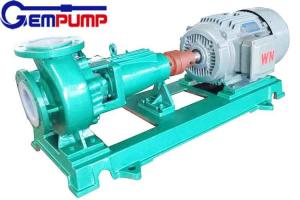 Wholesale Ihf32-25-125 Iso Chemical Centrifugal Pump Plastic Fluorine from china suppliers
