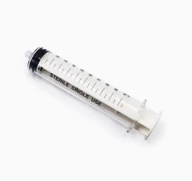 65ml Medical Disposable Sterile Angiographic Syringe Single / Double Channel Automated Contrast CT