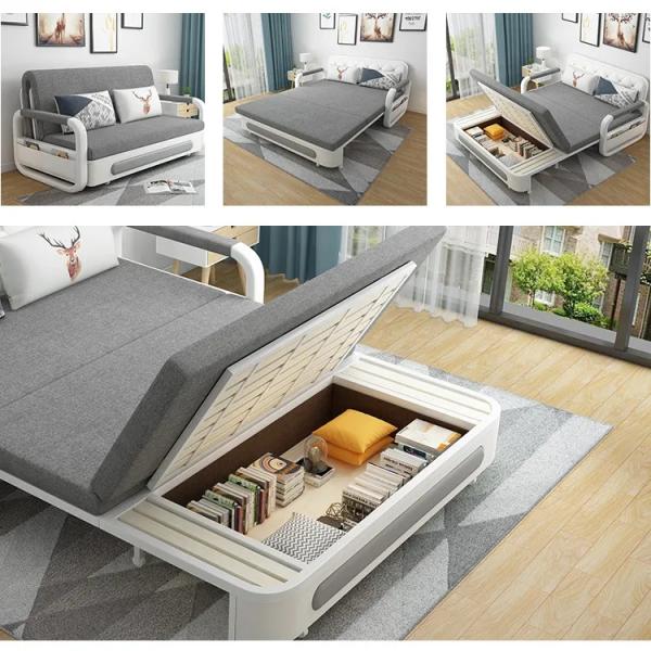 30005 Multipurpose Foldable Couch Bed , Living Room Convertible Sleeper Sofa