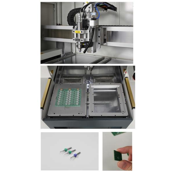 Offline PCBA Curve Cutting Machine Single Double Table PCBA Router Machine