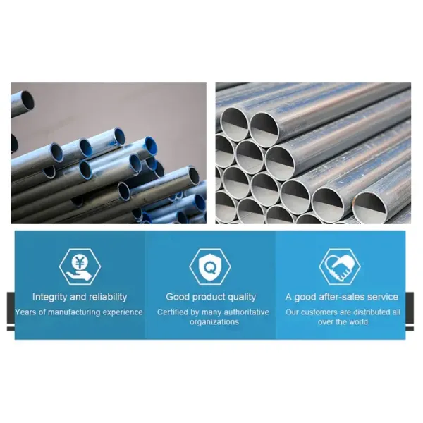 Hot Dipped Galvanized Tubes Galvanized Steel Pipe Galvanized Rectangular Tube