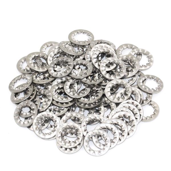 Mechanical Dimentions Stainless Steel 304 Internal Tooth Washer for Reliability Test