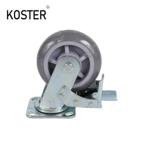 China TPR Polyamide Plastic Caster Industrial Wheels Heavy Duty 10 Ton Industrial Caster on sale