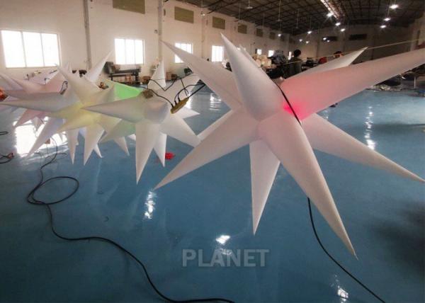 1m 1.5m 2m LED Bright Inflatable Lighting Decoration With 2 Years Warranty