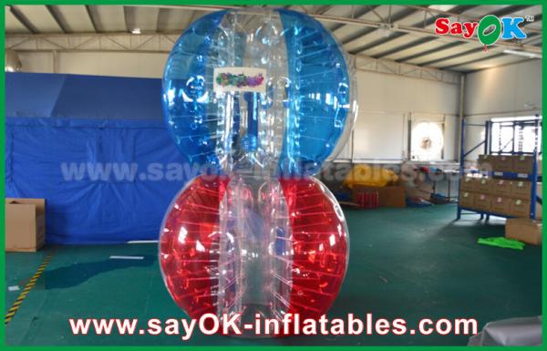 Inflatable Yard Games Transparent TPU Inflatable Sports Games , Giant Human Body Bubble Ball