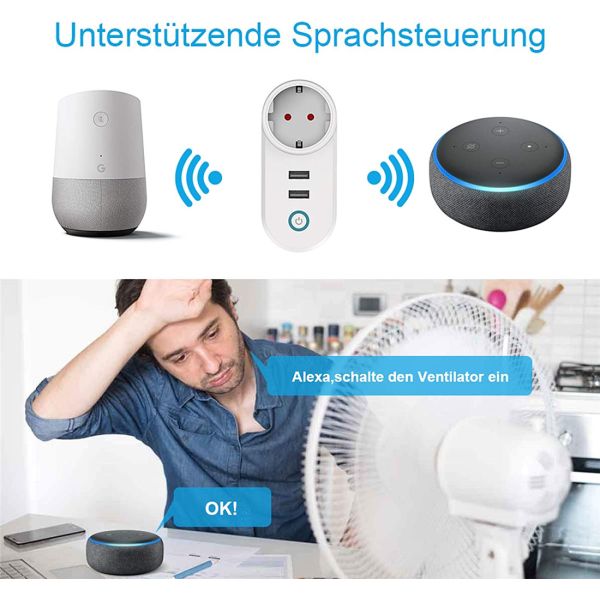 Wi-Fi Dual USB Socket