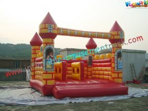 Wholesale Full Printing Rent Inflatable Bouncy castles , inflatable jumping castles 5L x 5W x 4H Meter from china suppliers