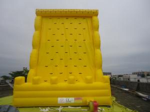 Wholesale Funny Giant Inflatable Sports Games / Climbing Wall For Amusement Park Equipment For Family from china suppliers