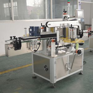 Carton Double Side Automatic Labeling Machine , Low Noise Auto Label Machine