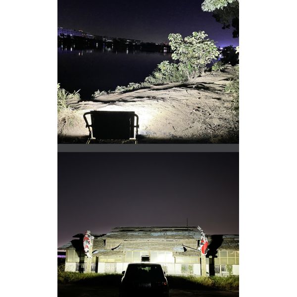 High-Power Portable Charging Floodlight Adjustable Emergency Lighting Camping, Construction Sites, Home Use
