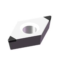 Wiper PCBN Turning Inserts / Heat Resistant Alloys Carbide Turning Tools