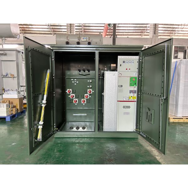 3000 Kva 3 Phase Pad Mounted Transformer Step-Down 24940V & 12470V UL Certified Meets DOE 2016 ANSI IEEE Standards