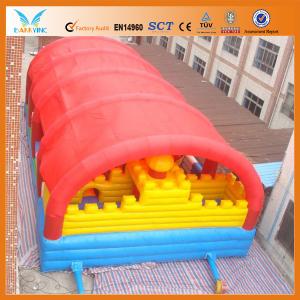 Wholesale Teenagers Inflatable Bouncy Castle For Theme Park Tear Resistance from china suppliers