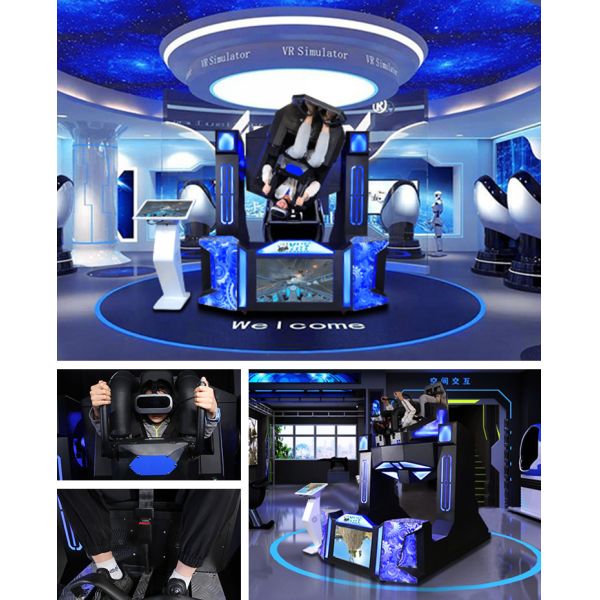 Pendulum 720 Degree Simulator Shooting Virtual Reality Chair Simulator