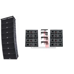 3 Way Active Speakers Sound System Playground Equipment Single 12 Inch For Big