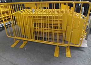 Safety Barrier Temporary Backyard Fence , Temporary Security Fence Panels For Crowd Control