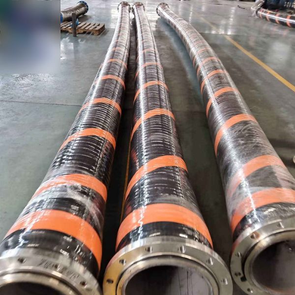 High Strength Dredging Pipeline Floating NBR Floating Hoses For Sediment Removal