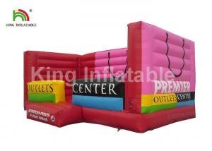 China Child 0.55mm PVC Inflatable Bounce Castle With Blower Shopping Bags Shaped on sale