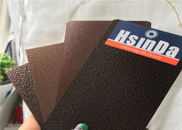 Quality Hammertone Effect Epoxy Polyester Powder Coating Paint Providing Excellent Toughness for sale