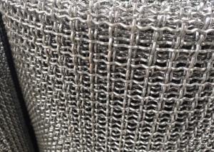 1/2 X 1/2 Metal Pre - Aluminum Crimped Wire Mesh High Carbon Steel Plain Weaving
