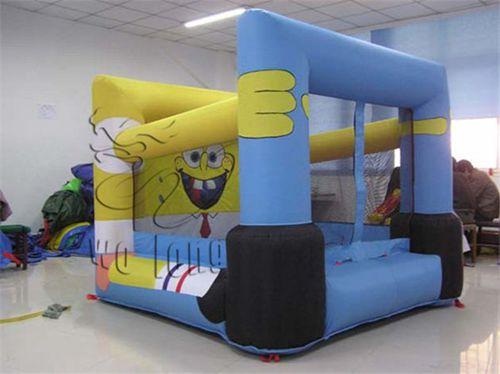 small kids inflatable bounce round