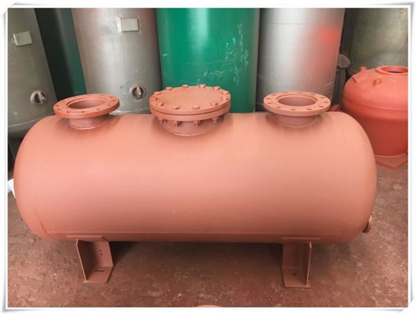 Quality Carbon Steel Horizontal Air Compressor Receiver Tank Of Screw Compressor Medium Pressure for sale