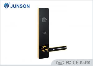 China Rf Card RFID Hotel Locks Ultra Thin Zinc Alloy 200mA Hotel Door Lock on sale